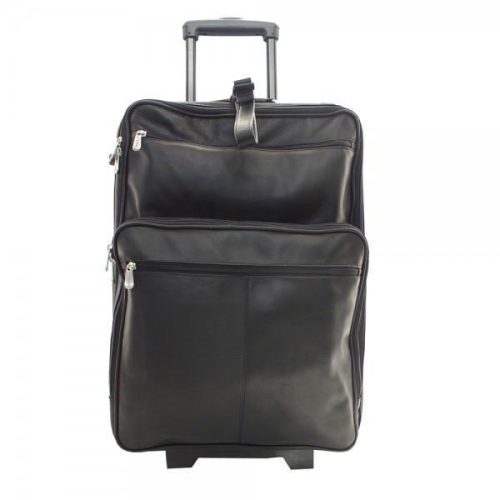 Piel Leather 22" Wheeled Traveler