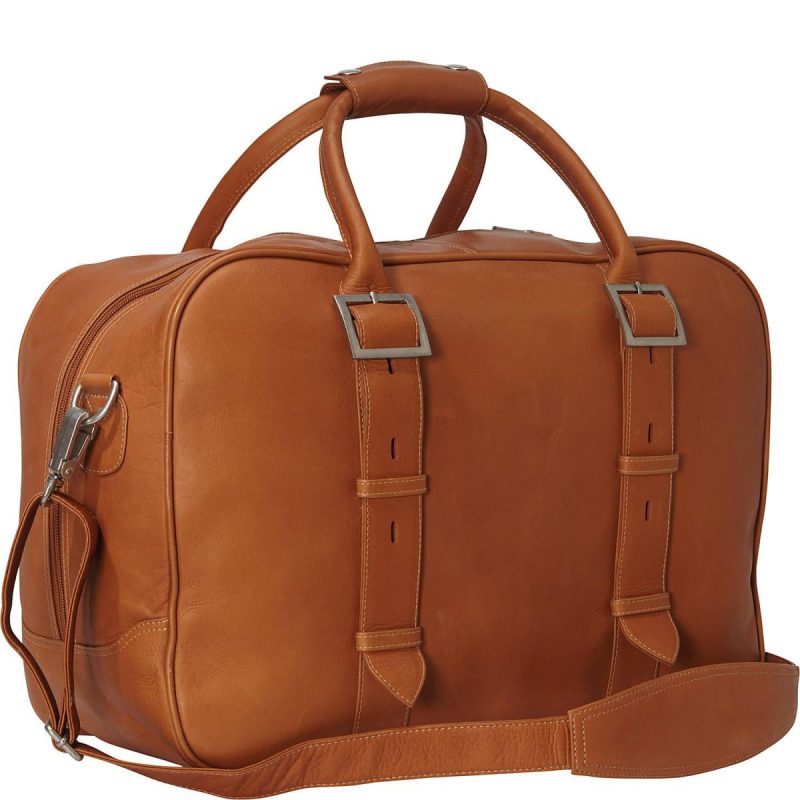 Piel Leather Elite Carry On Duffel 6