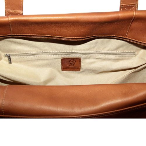 Piel Leather Extra Large Zip Pocket Duffel 9