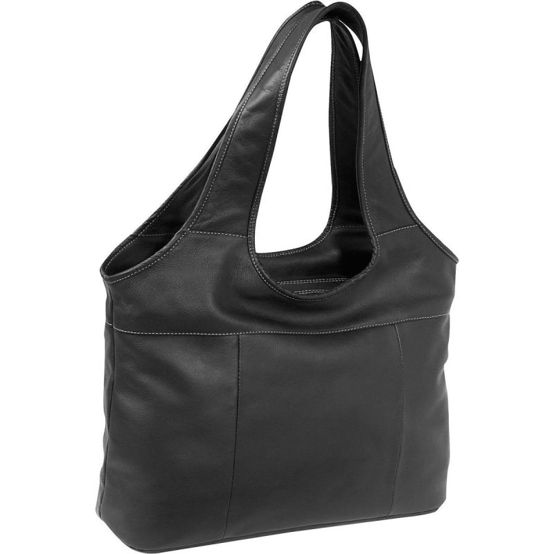 Piel Leather Laptop Hobo 10