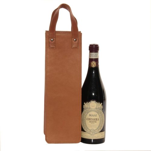 Piel Leather Single Wine Tote