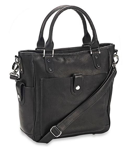 Piel Leather Tablet Shoulder Bag