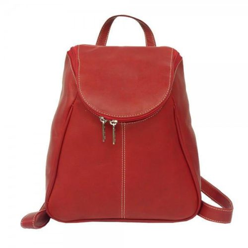 Piel Leather U-Zip Backpack