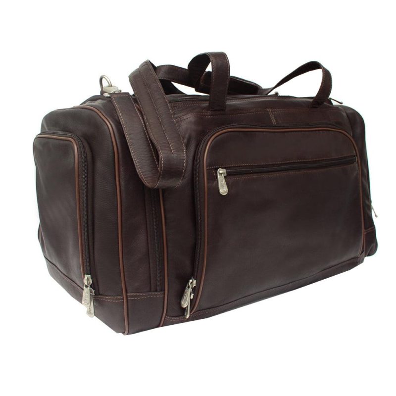 Piel Multi Compartment Duffel Bag 7