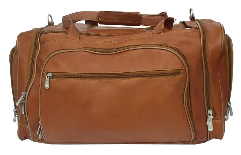 Piel Multi-Compartment Duffel Bag