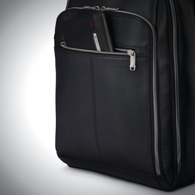 Samsonite Classic Leather Backpack 7