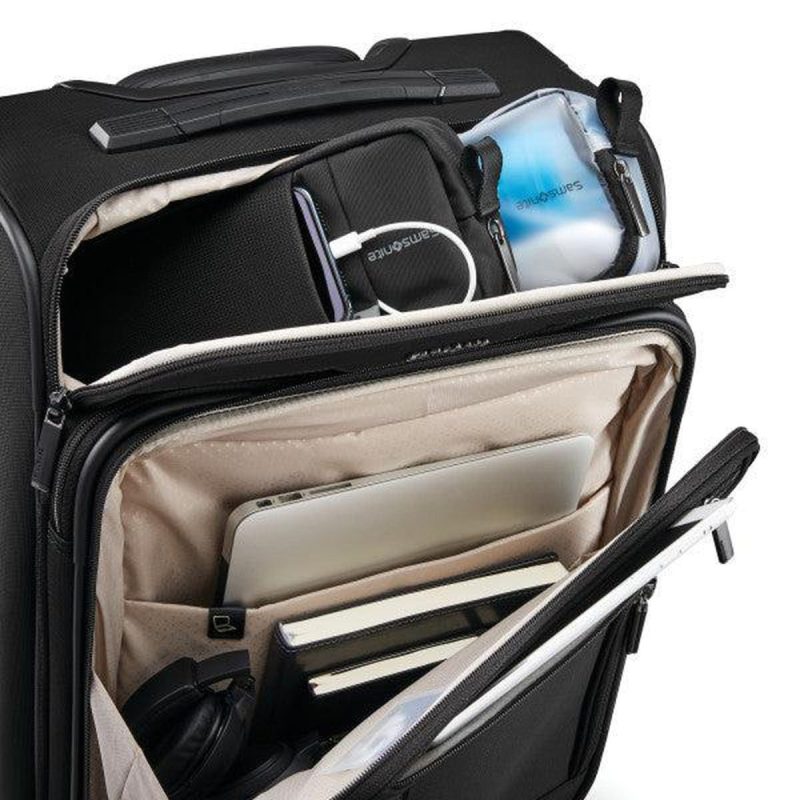 Samsonite Silhouette 17 Softside Carry On Expandable Spinner 15