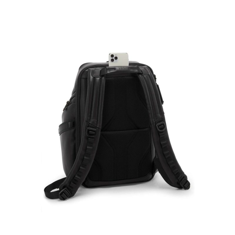 TUMI Alpha Bravo Leather Search Backpack 3