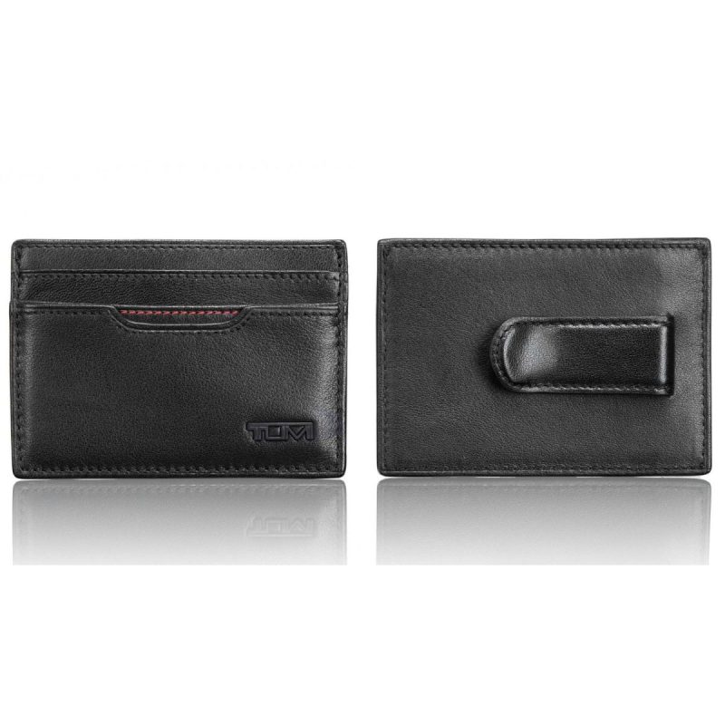 TUMI Delta RFID Money Clip Card Case 4