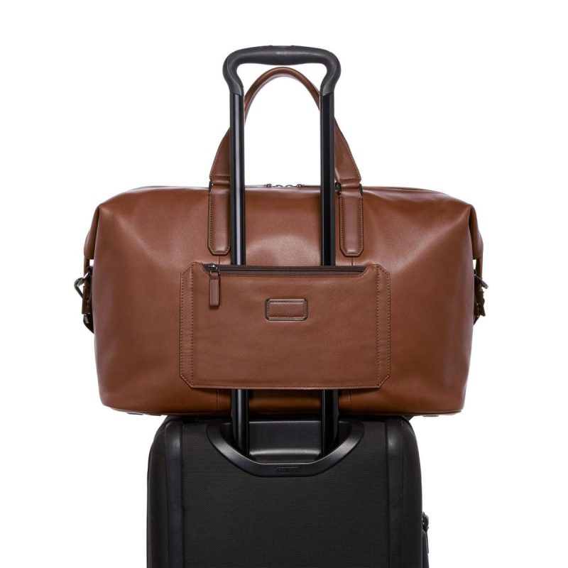 TUMI Harrison Nelson Leather Duffel 12