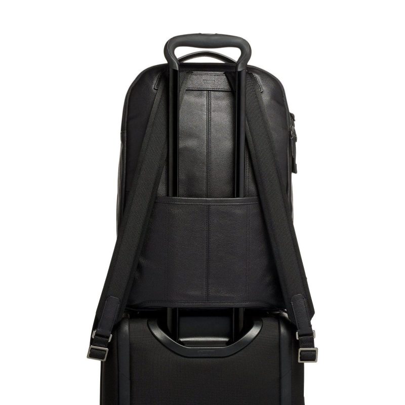 TUMI Harrison Warren Leather Backpack 9