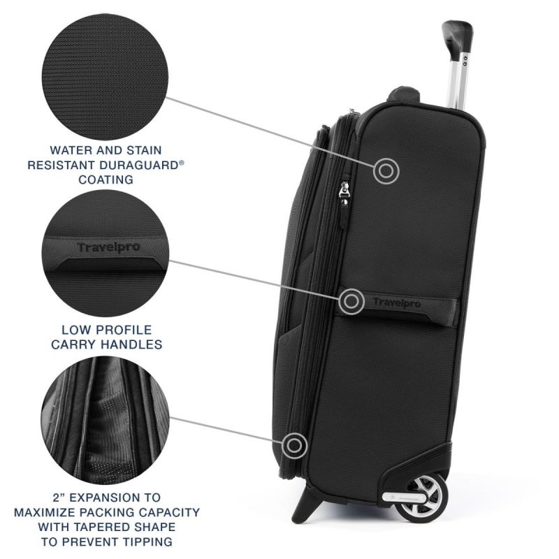 Travelpro Maxlite 5 Lightweight 22 Expandable Carry On Rollaboard 17 8dc7710a f5c1 4ee7 a9f4 cdc5681a7c4a