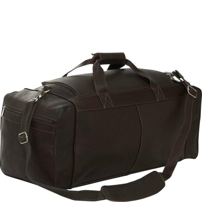 piel large leather duffel 5