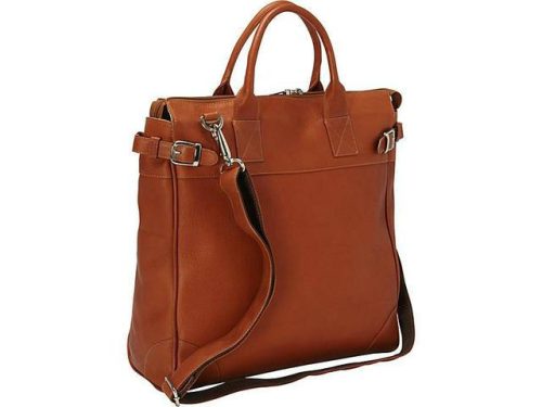 piel leather cross body traveler tote 3