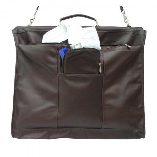 piel leather elite garment bag 3