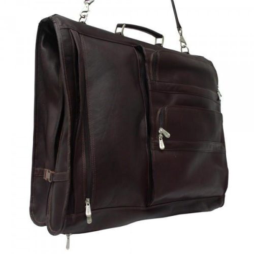 piel leather executive expandable garment bag 6